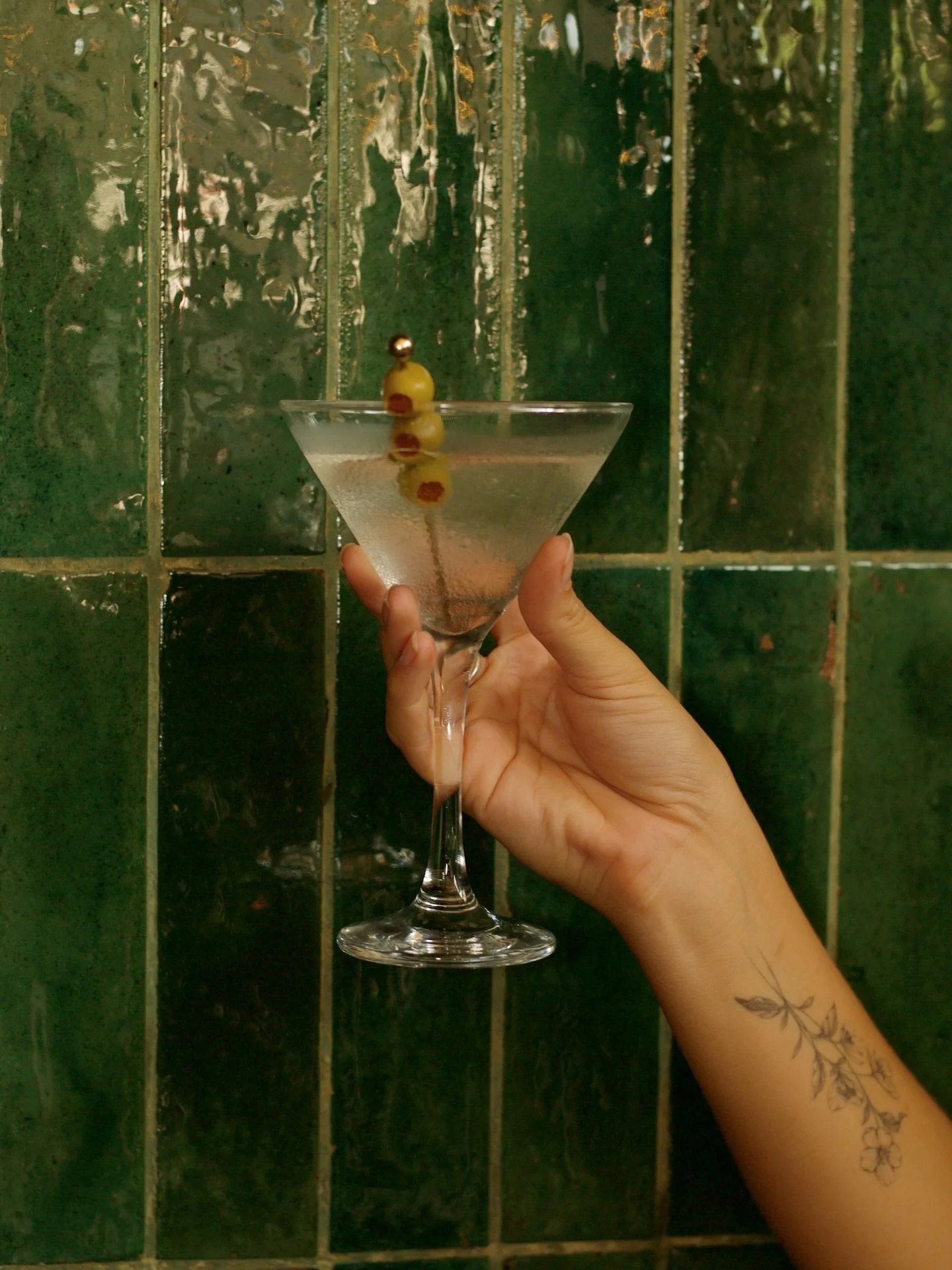 Weekend mode: martinis. 🍸🫒