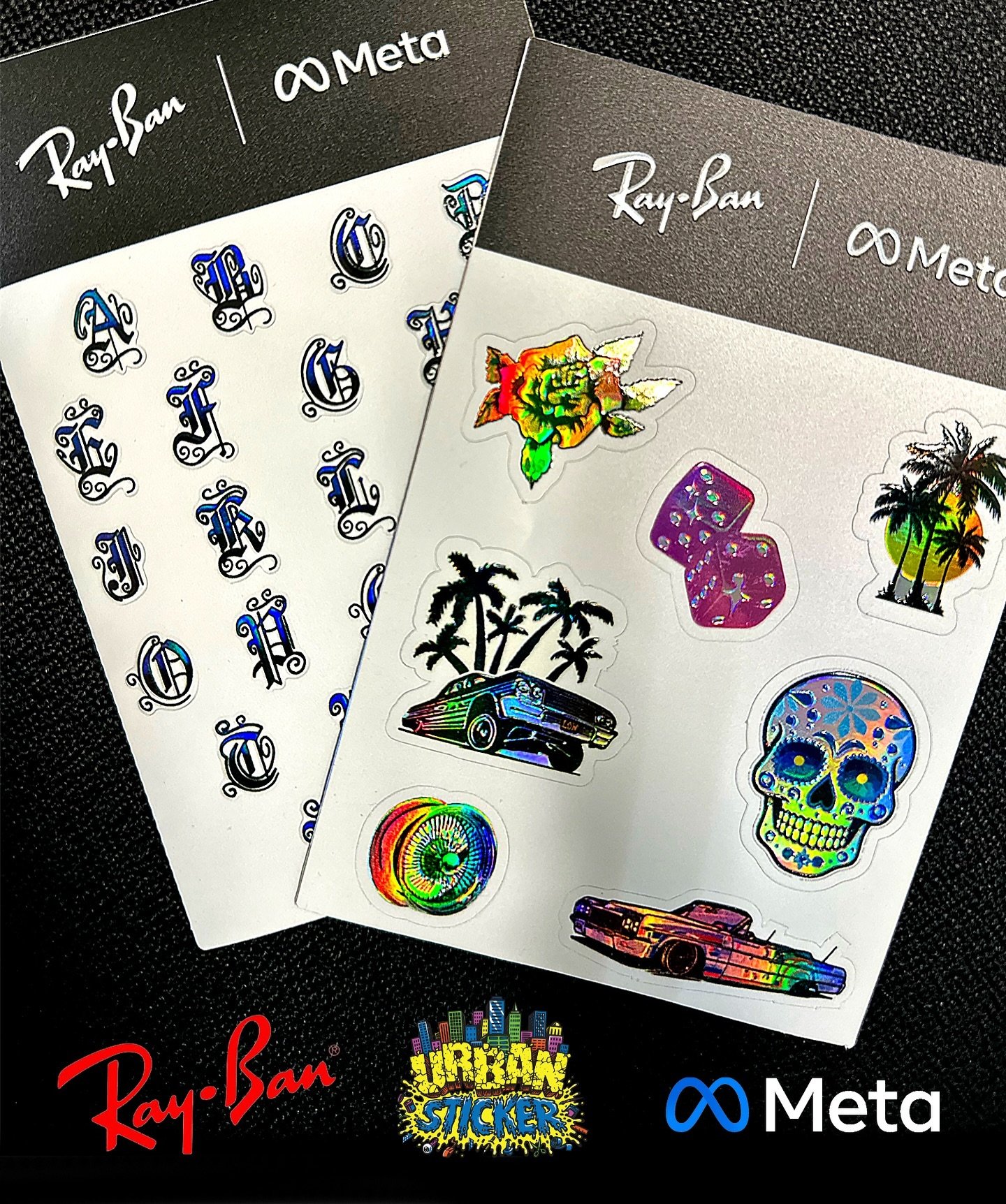 PLEASED TO ANNOUNCE WE PARTNERED WITH @meta AND @rayban @raybanmeta FOR THEIR LAST EVENT😎

#urbansticker #meta #rayban #raybans #raybanmeta #metauniverse #facebook #google #mountainview #california #stickers #sticker #customstickers #printshop #holo