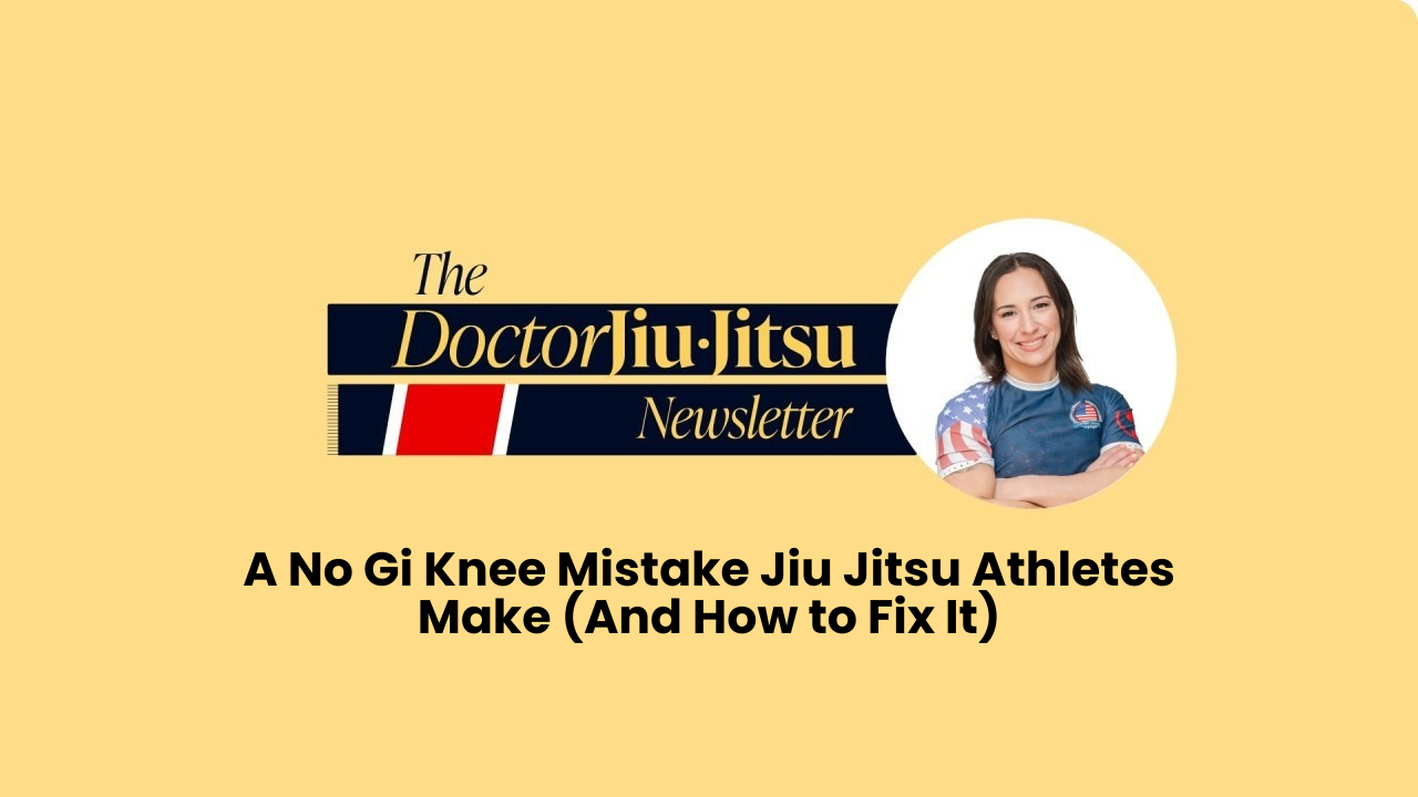 A No Gi Knee Mistake Jiu Jitsu Athletes Make (And How to Fix It)