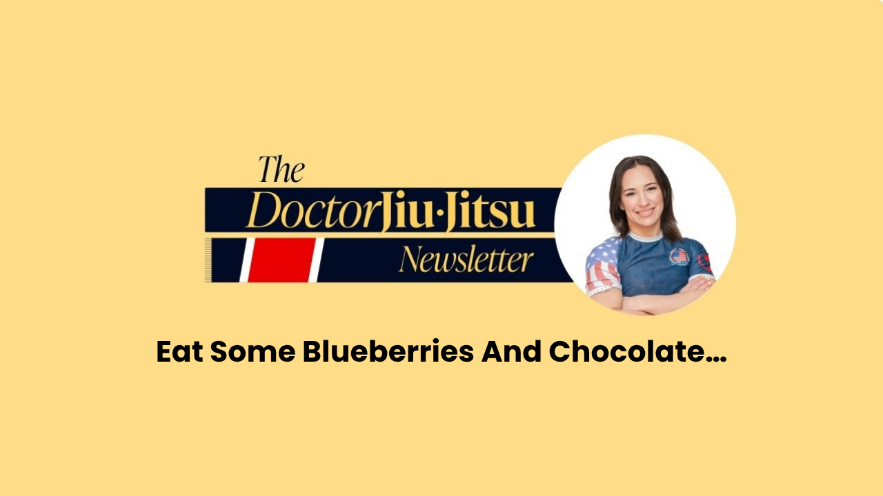 Eat Some Blueberries And Chocolate…