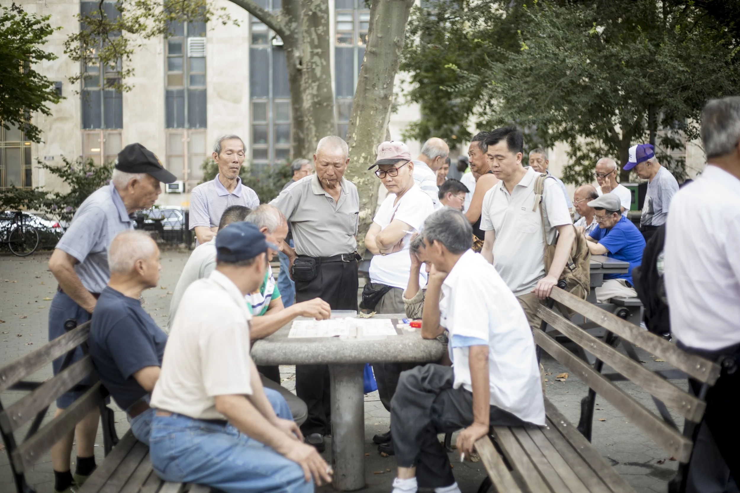 Mahjong in Chinatown
