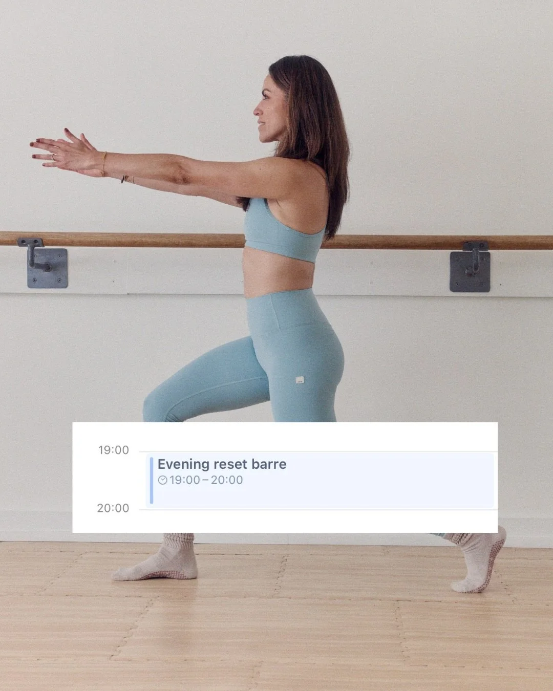 How&rsquo;s your week ahead looking? 🗓️ 

Don&rsquo;t forget to make time for you ☺️ We&rsquo;ll see you at the barre 

#barre #barreunion