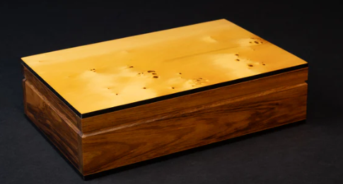 Anton Gerner - Boxiliary Jewellery Box - Birdseye Huon Pine - With Tray