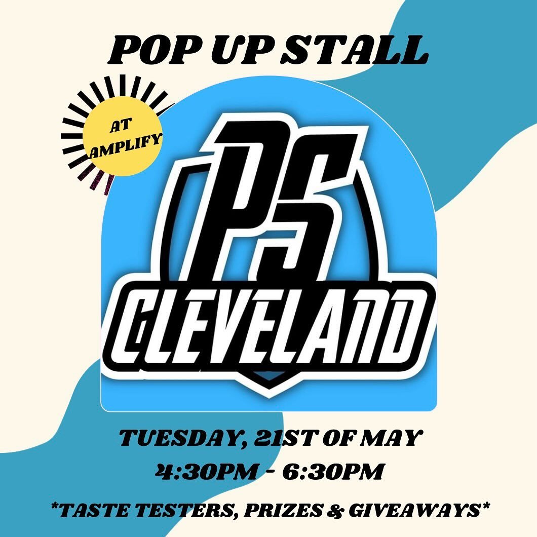 Book yourself into class next Tuesday arvo &amp; come get amongst @powersupps_cleveland Pop Up Stall 🥤
We are SO PUMPED to have the PowerSupps Crew come down to Amplify on Tuesday the 21st of May at 4:30pm; To spend the afternoon classes with us 😃
