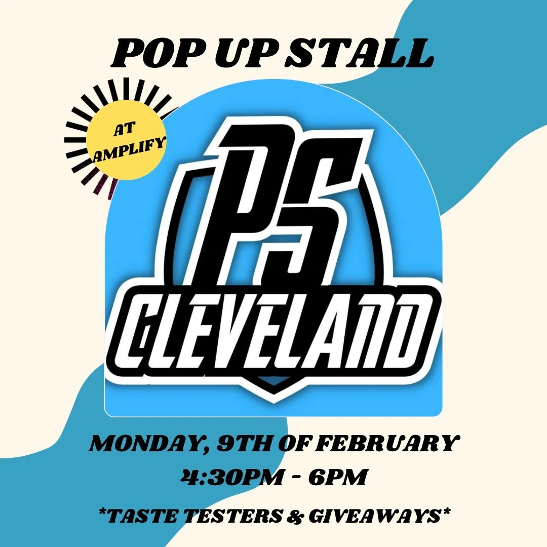 Book yourself into class THIS AFTERNOON &amp; come get amongst the @powersupps_cleveland Pop Up Stall 🥤
We are SO PUMPED to have the PowerSupps Crew back at Amplify to help kick off our Challenge, Give out taste testers of different products, and an