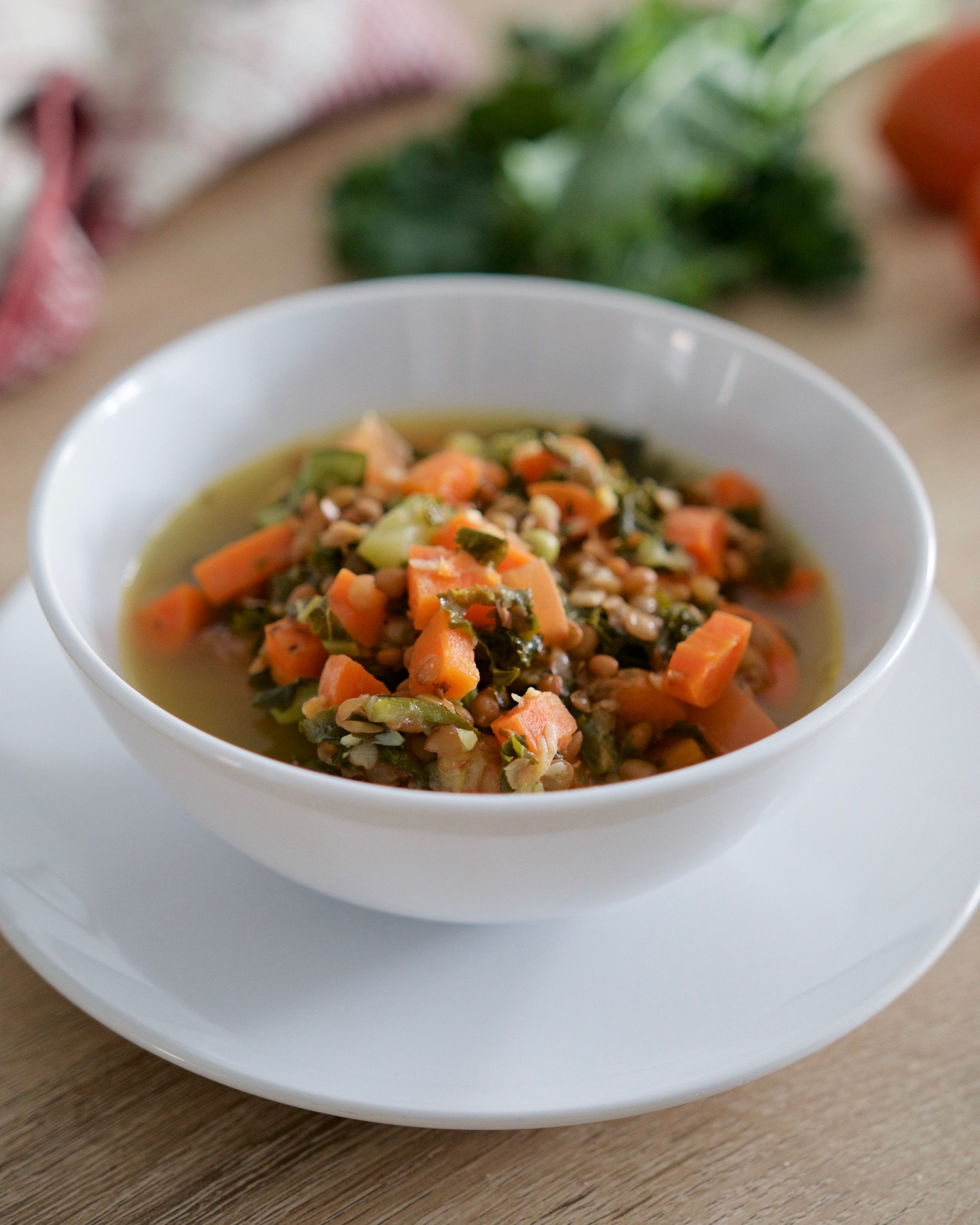 Garden Vegetable & Lentil Soup — Meghan Livingstone