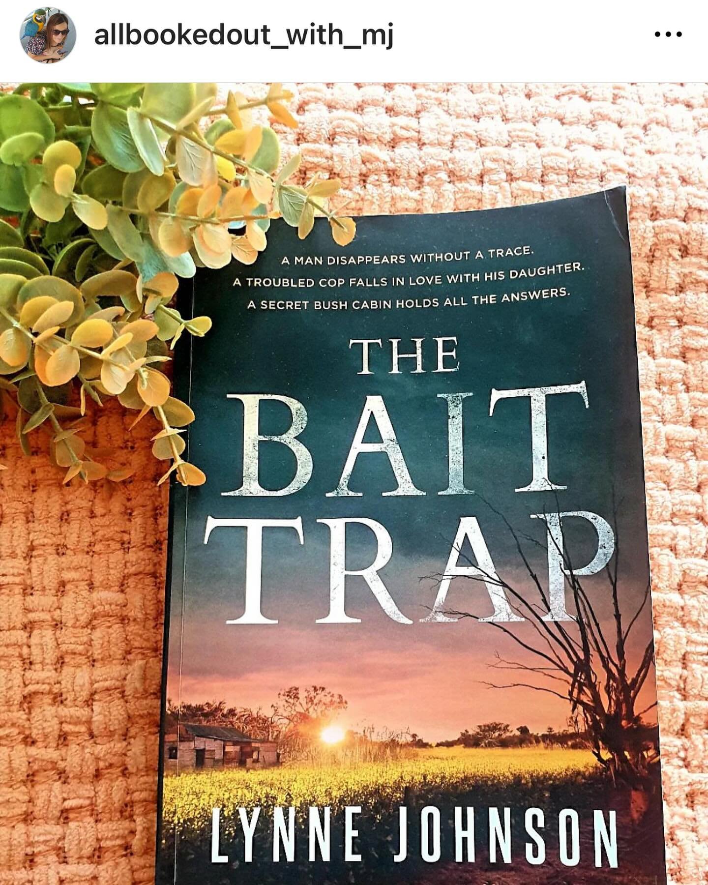 I couldn&rsquo;t have hoped for a better review from @allbookedout_with_mj ! Thanks for buddy reading The Bait Trap with @bookish_tk 📚&rsquo;&hellip;a fantastic debut rural crime novel &hellip;neither of us picked the ending.&rsquo; 
#thebaittrap #l