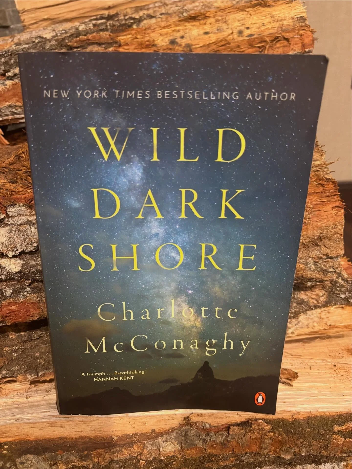 This gothic mystery will stay with me for a while. &lsquo;Wild Dark Shore&rsquo; by @charlottemcconaghy is set on the fictitious Shearwater Island, near Antartica, where Dominic Salt and his three children are caretakers of the world&rsquo;s largest 