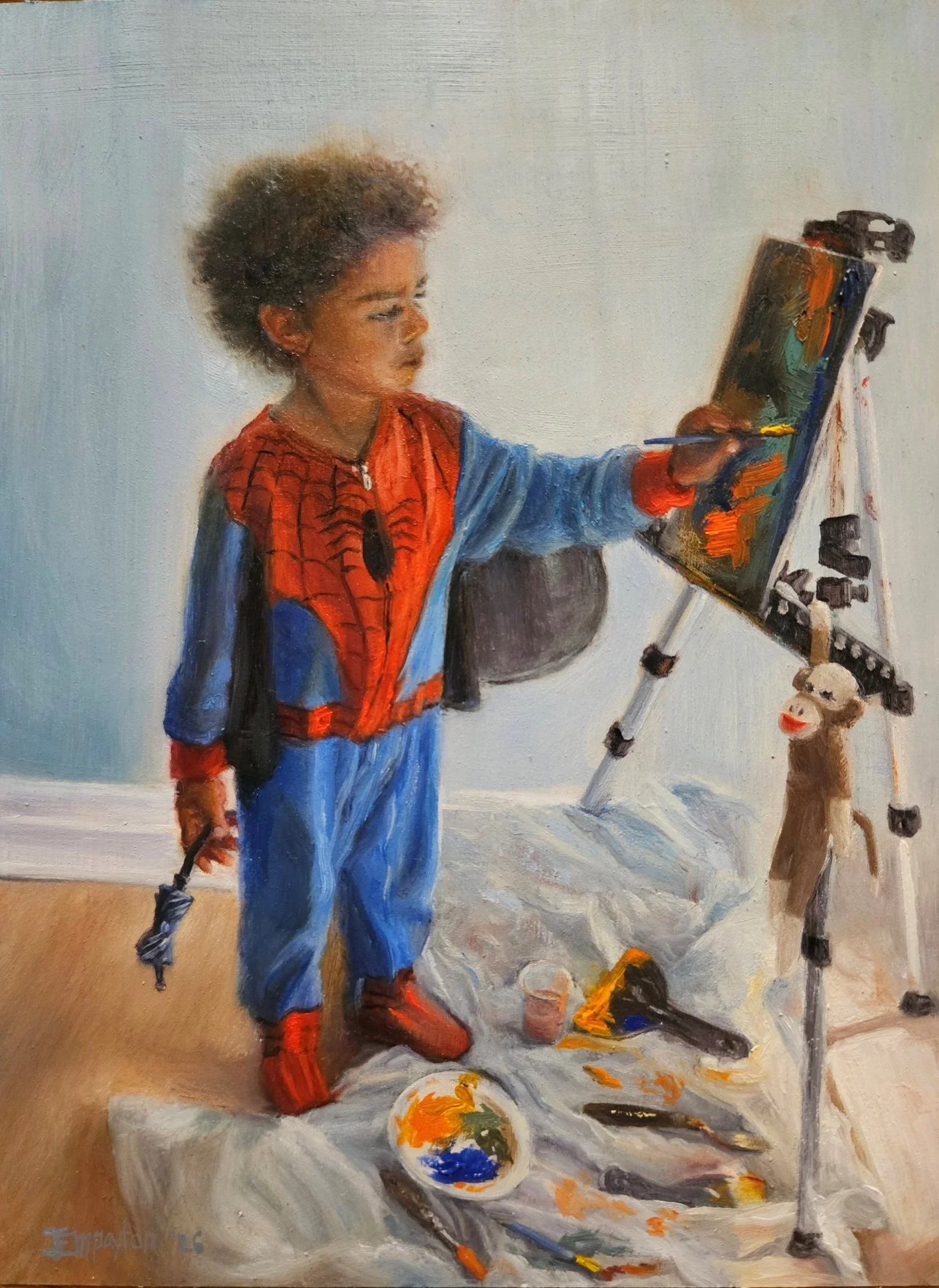 The Multipotentialite
8"x6"
Oil on Board
Available