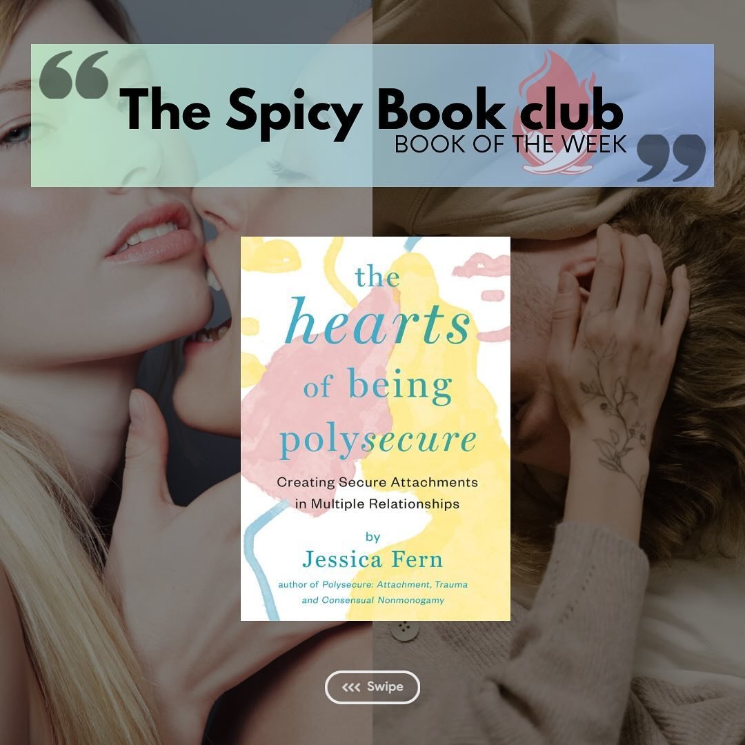 Spicy book club //🌶️📚
is a groundbreaking exploration of polyamorous relationships through the lens of attachment theory. Drawing from her extensive experience as a therapist specializing in relationships and trauma, Fern delves into the complexiti