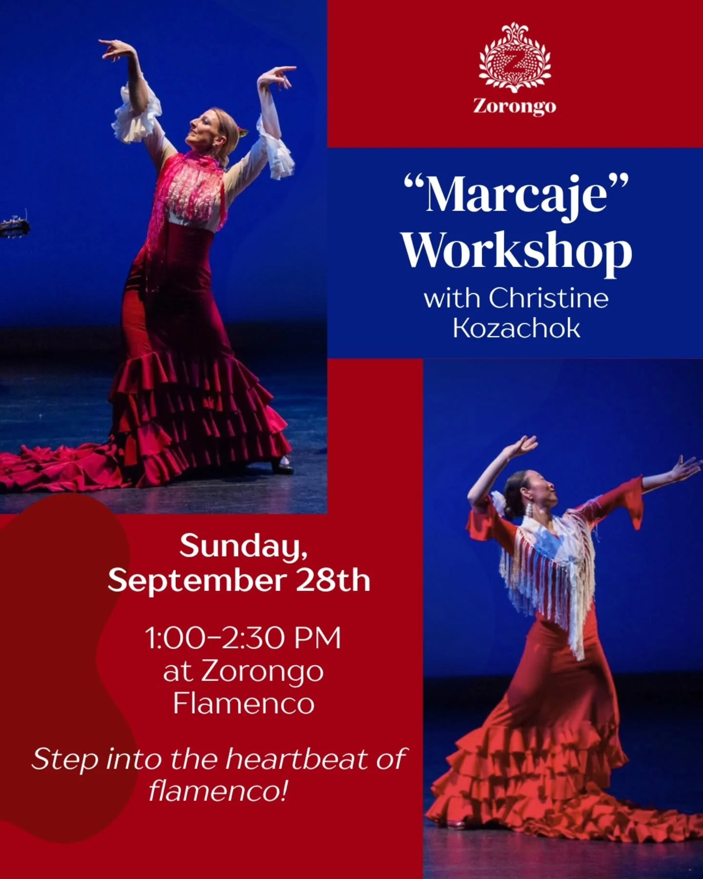 ✨ Discover the joy of marcaje and let the rhythm guide your movement! ✨
Join us for the first Marcaje workshop of the session this Sunday, Sept 28.
Upcoming dates: Oct 12 &amp; Nov 9.

📲 Register now through our website&mdash;don&rsquo;t miss this o