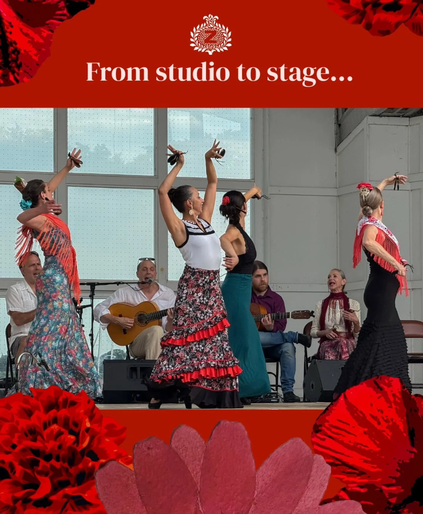 Our teachers, in their dance lives every story they&rsquo;ve ever told their students.
A tribute to the art, the heart, and the eternal comp&aacute;s. 🌹

#flamencominneapolis
#flamencomn
#flamencoschool
#learnflamenco
#flamencodance
#flamencoclasses