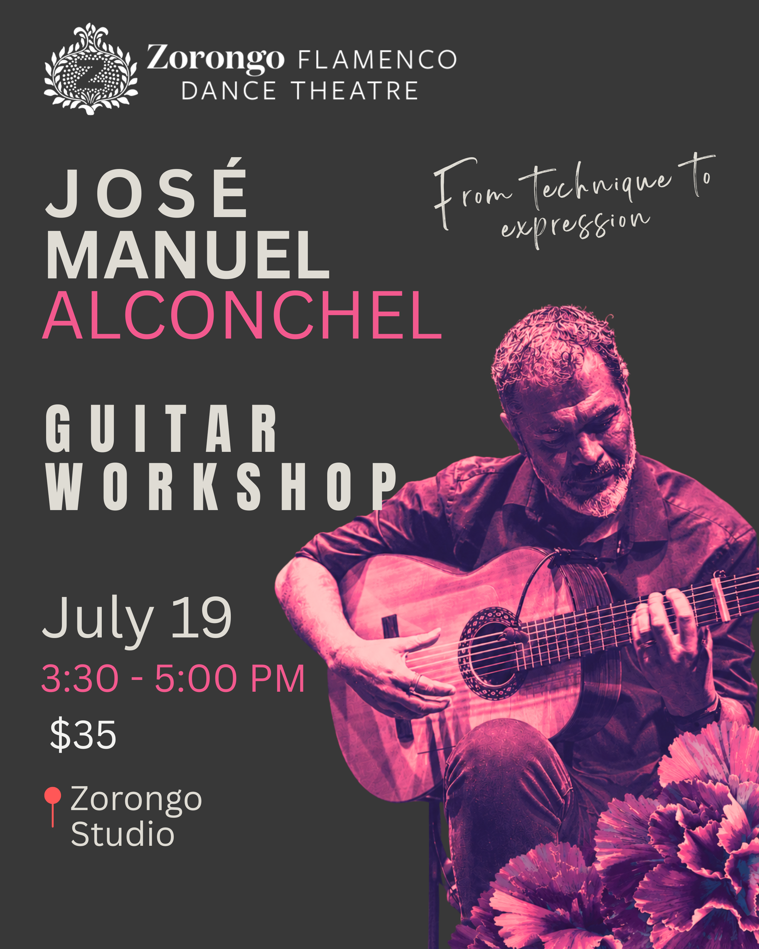 Guitar Workshop with José Manuel Alconchel