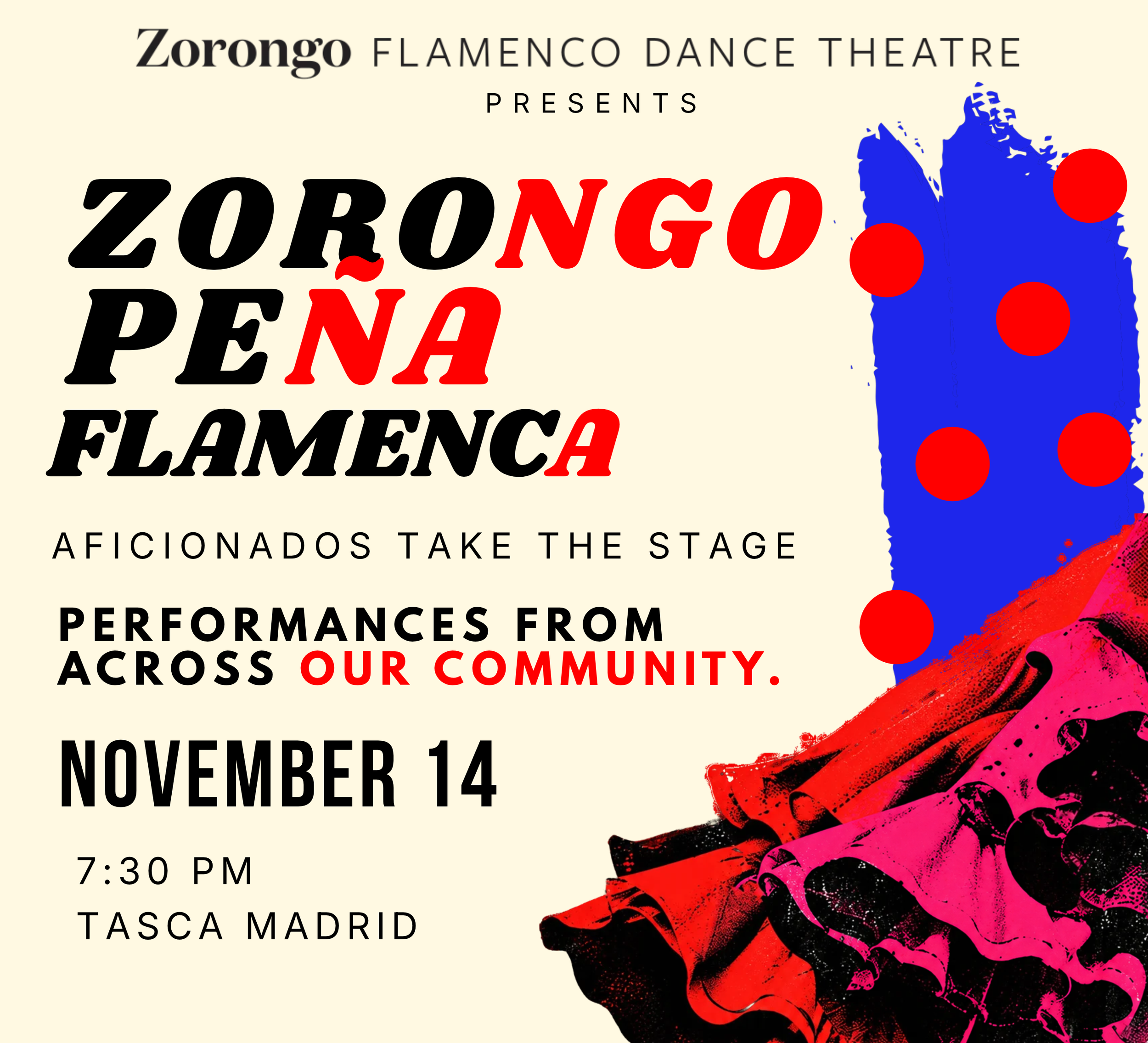 Zorongo Peña Flamenca: Día del Flamenco Performance