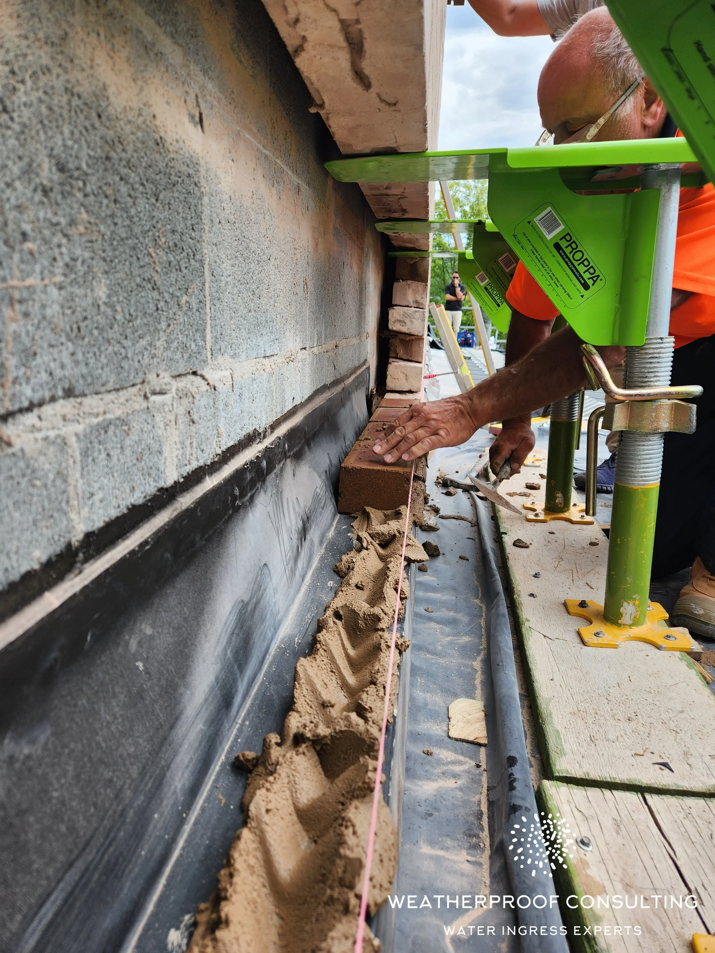 Cavity Flashing repair
