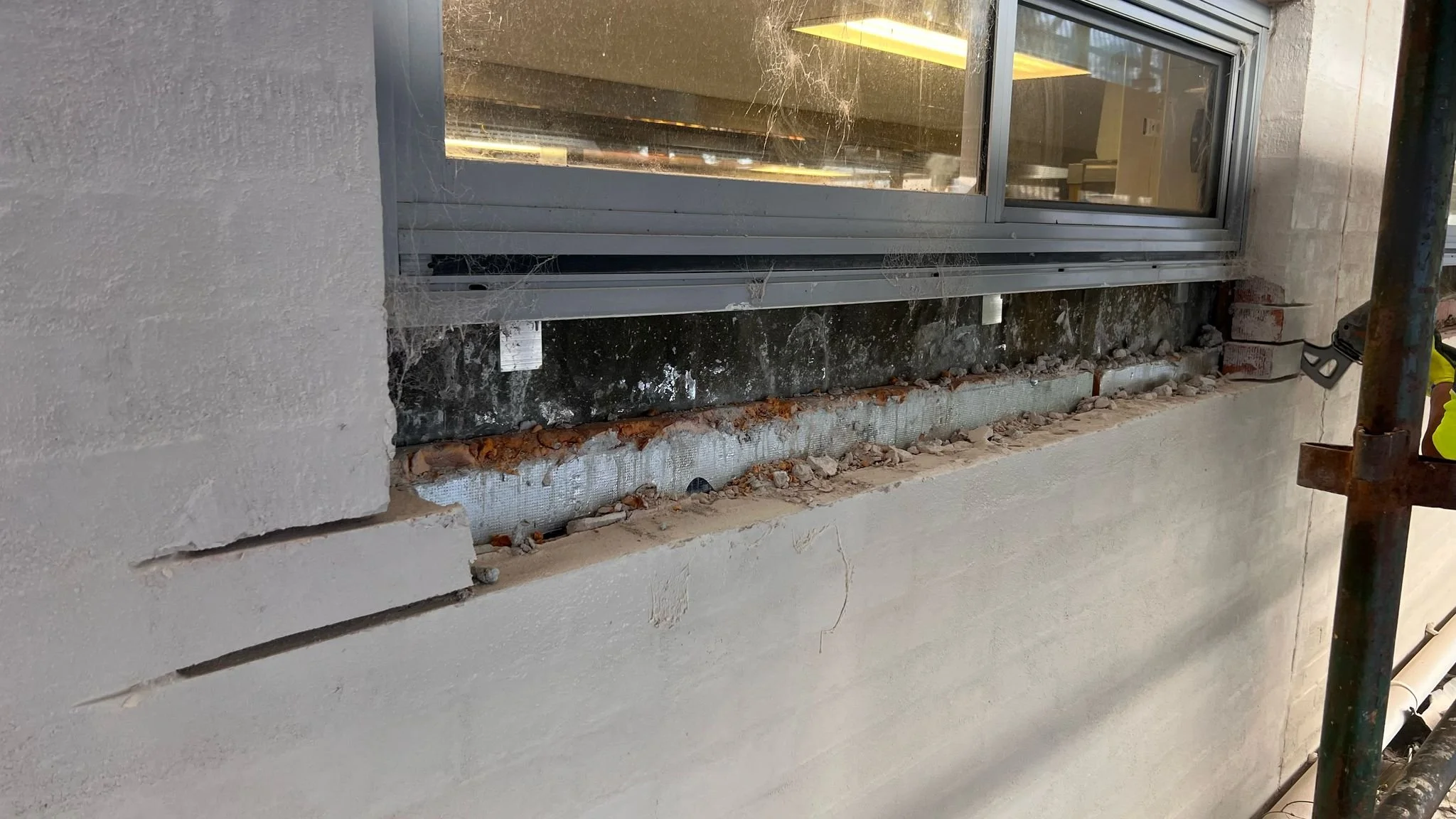 Pre Waterproofing formwork and concreting