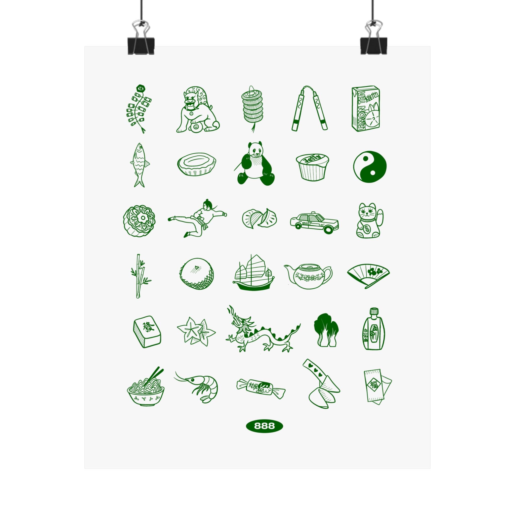 Matte Poster Print 9 x 11