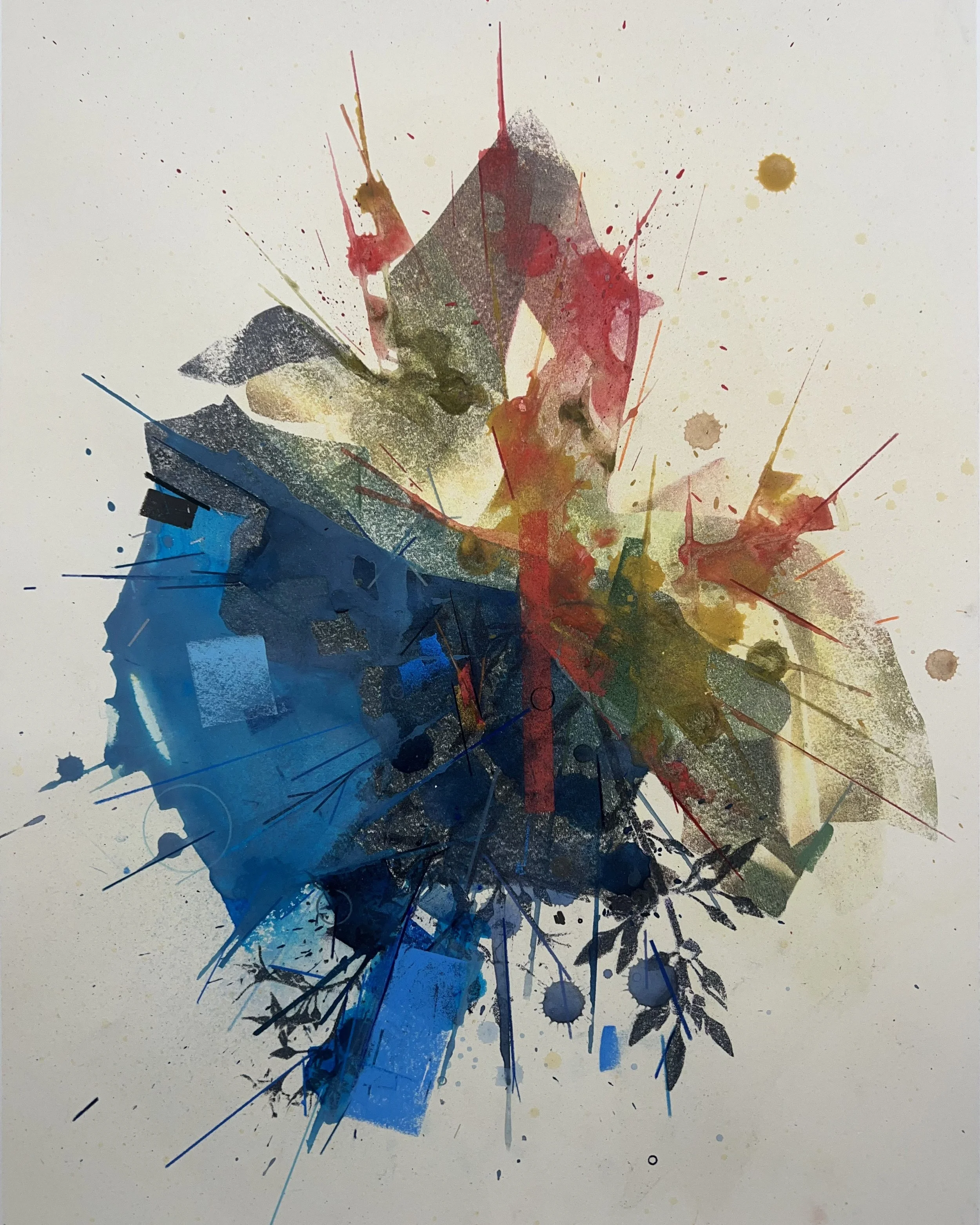 16" x 20" Mixed Media