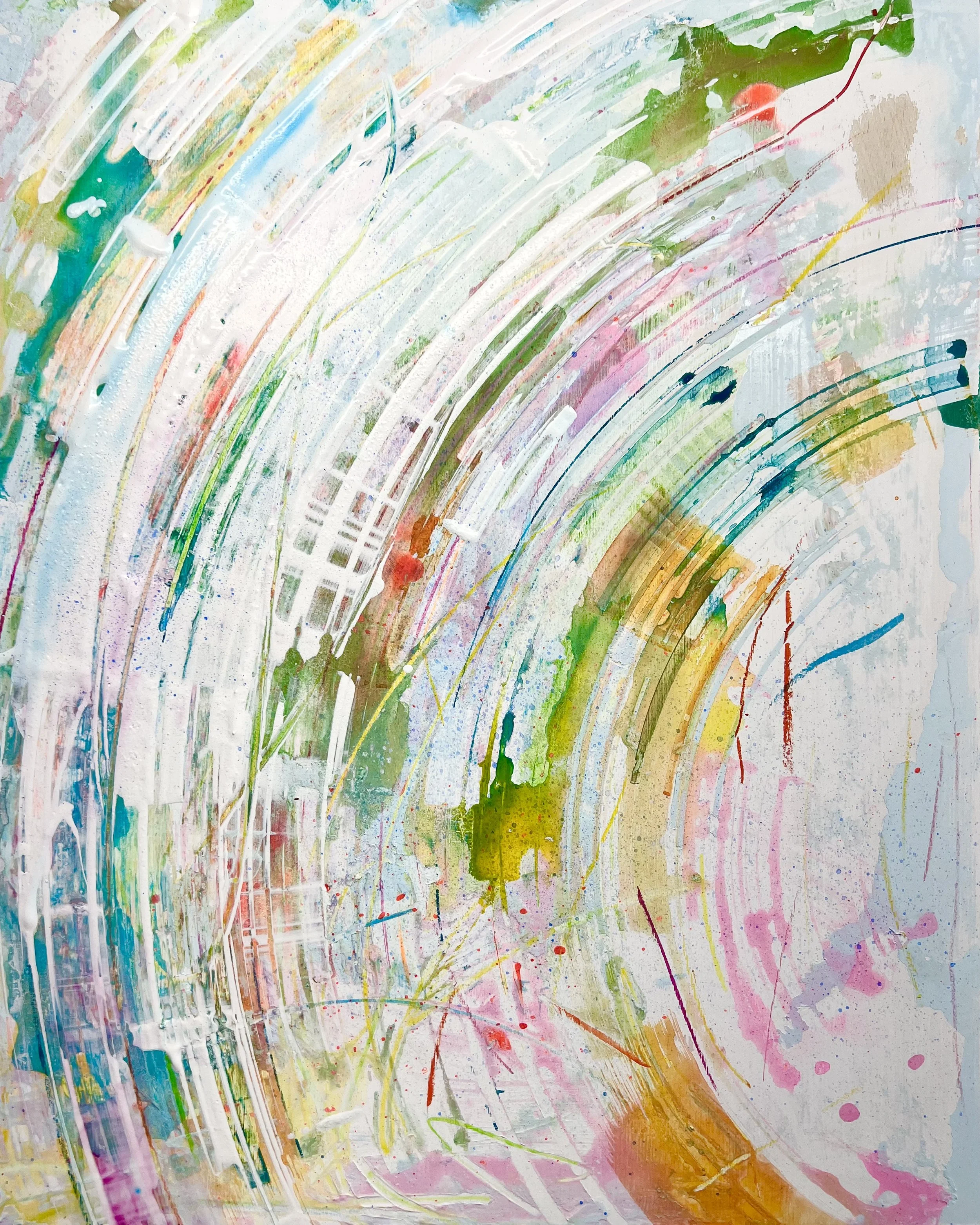 16" x 20" Mixed Media