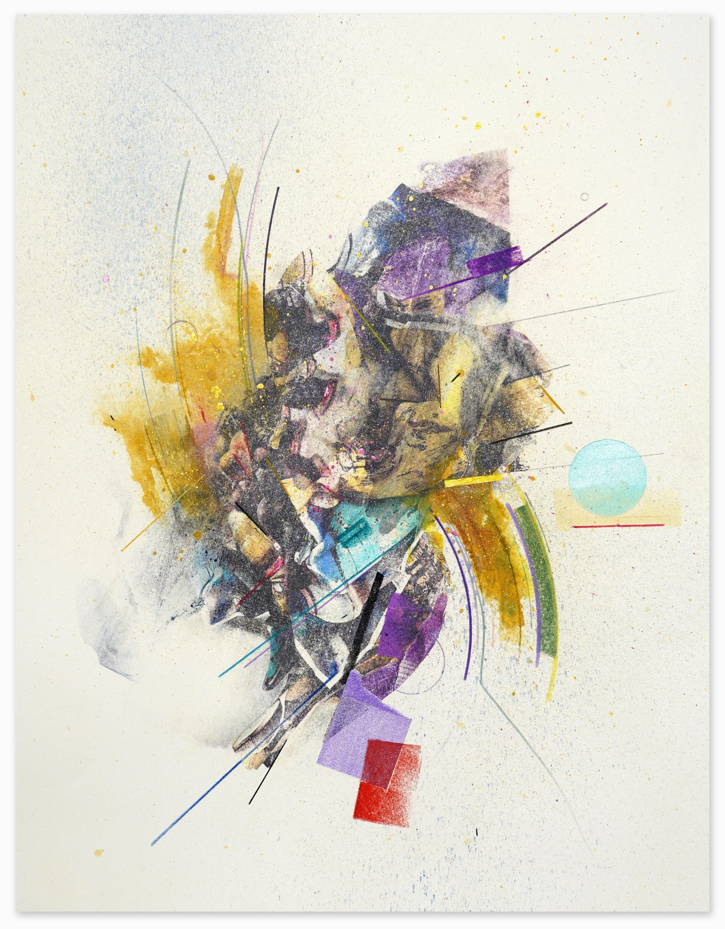 Untitled_10012  |  Mixed Media  |  16 x 20 inches | Available - $600