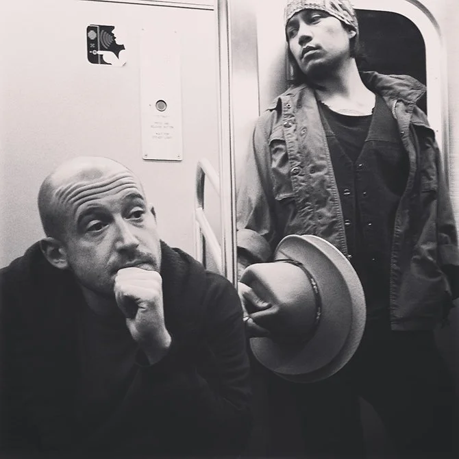 Discrete subway portrait