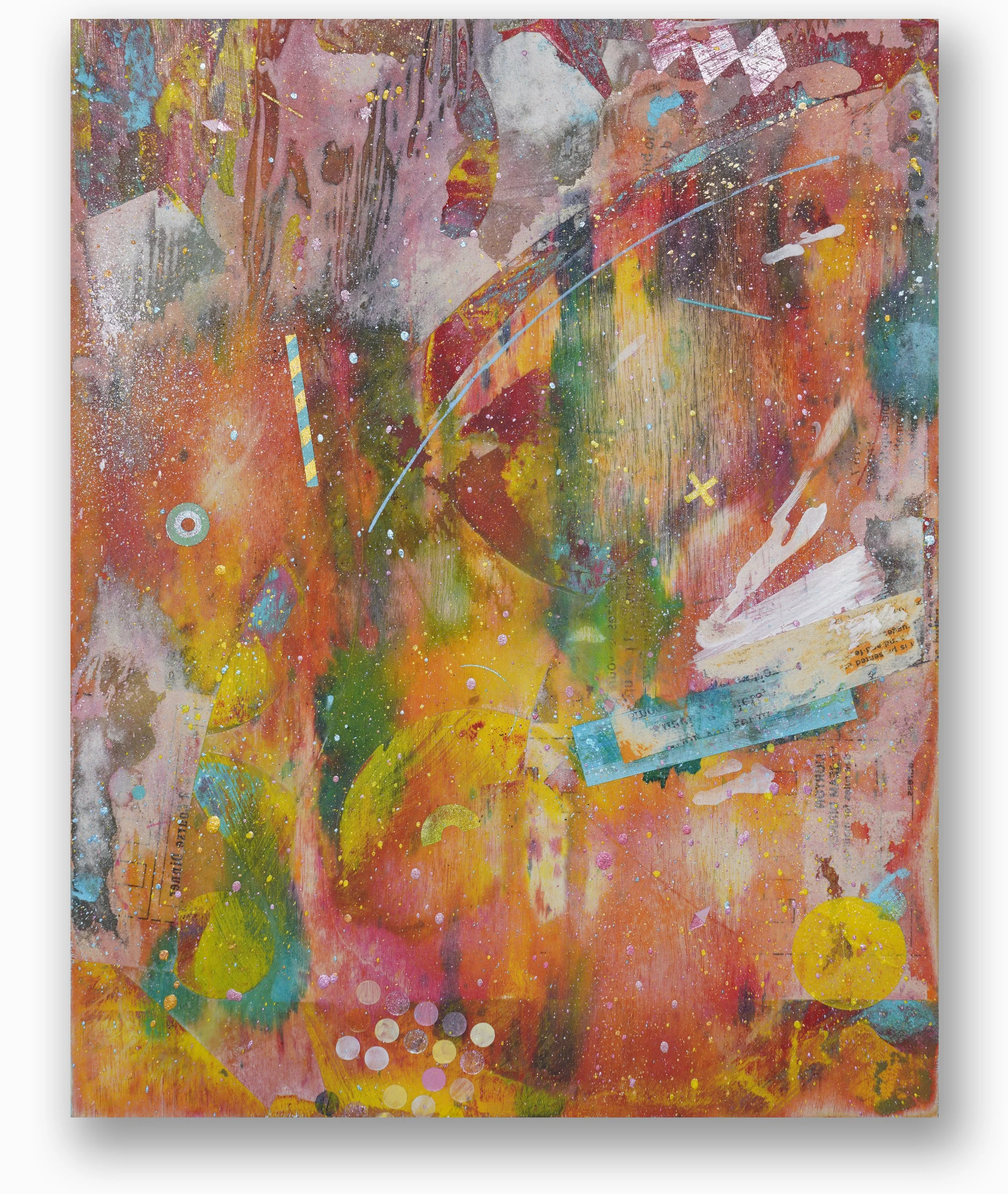 Untitled_10024  |  Mixed Media  |  9 x 12 inches | SOLD