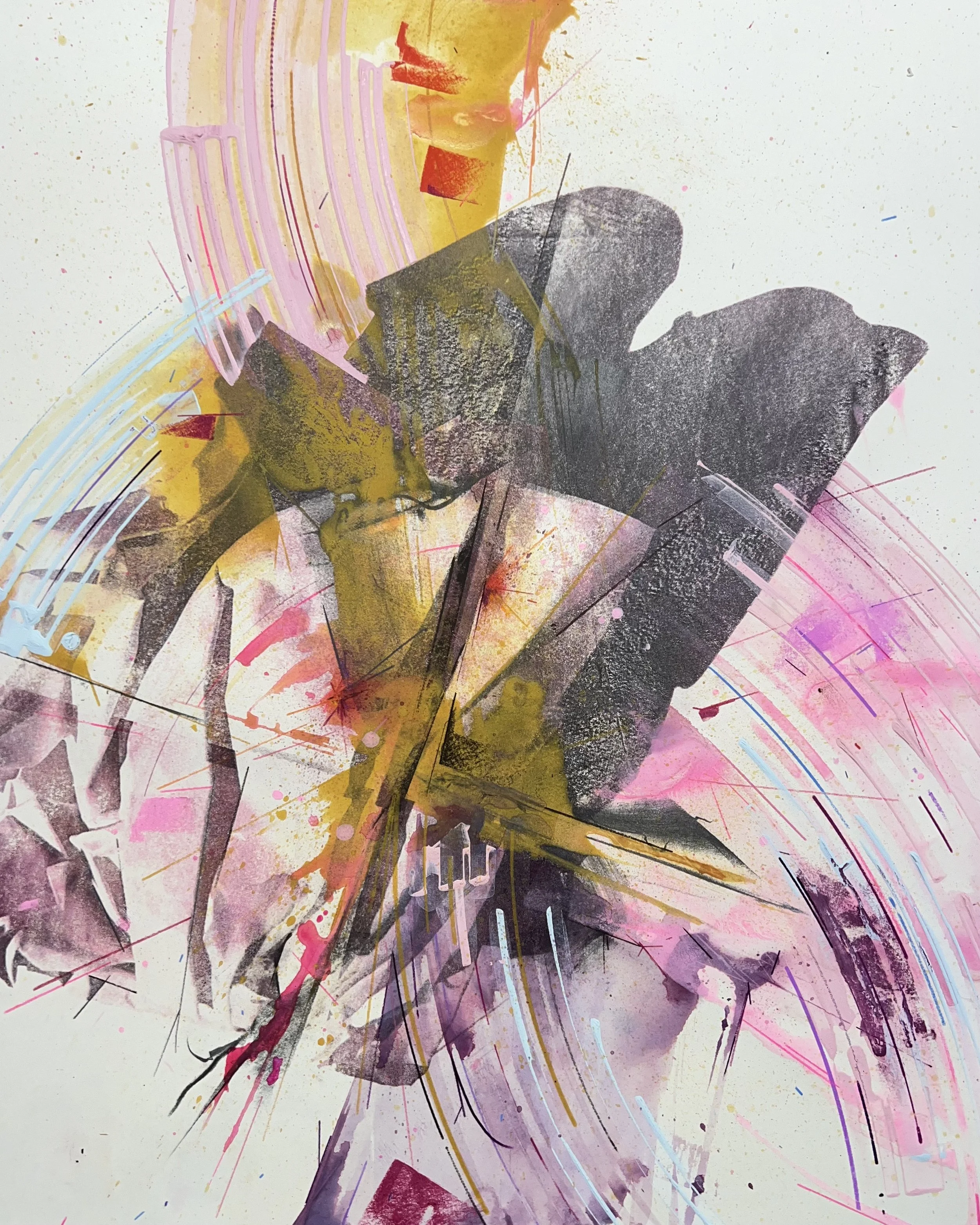 16" x 20" Mixed Media
