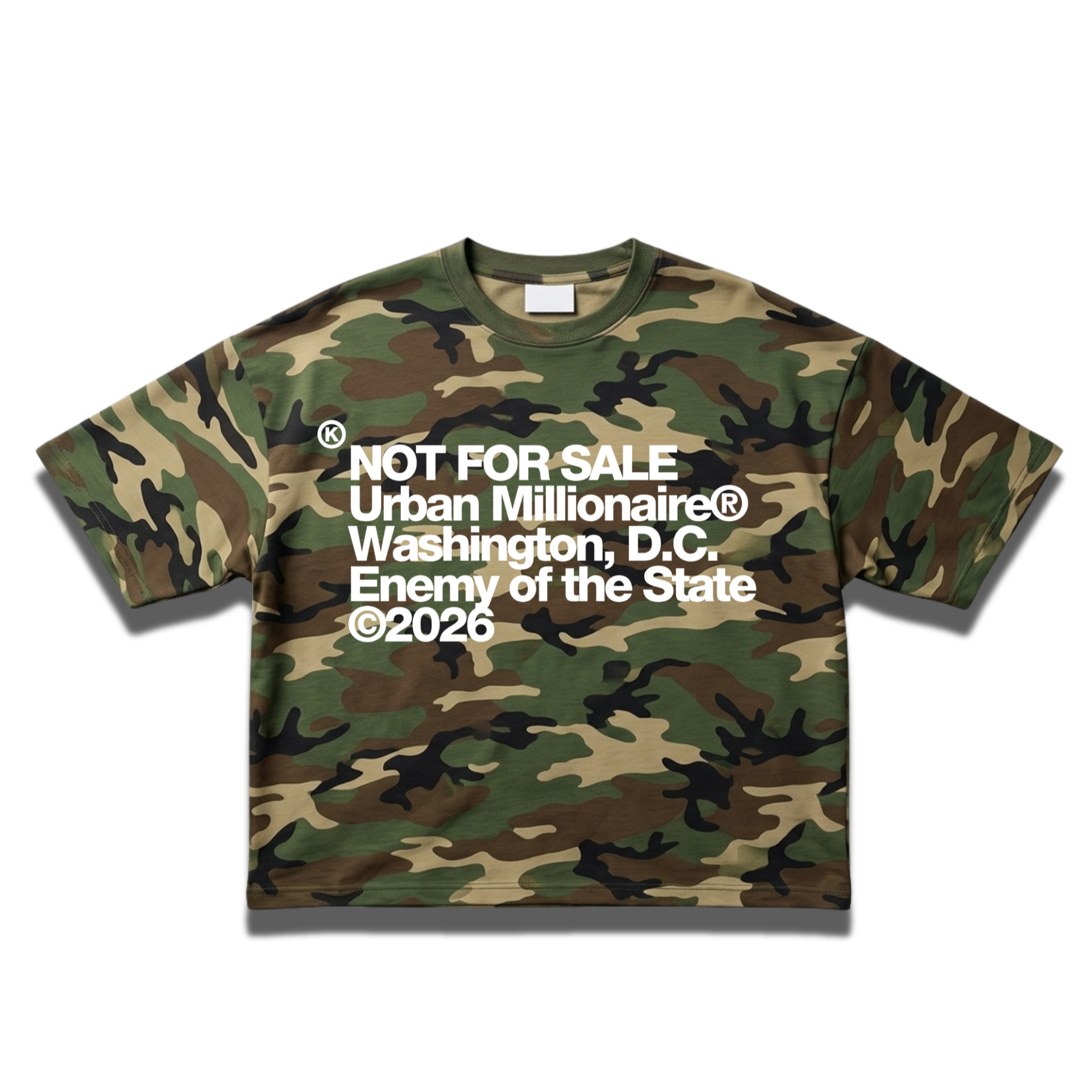 NOT FOR SALE TEE [CAMO]