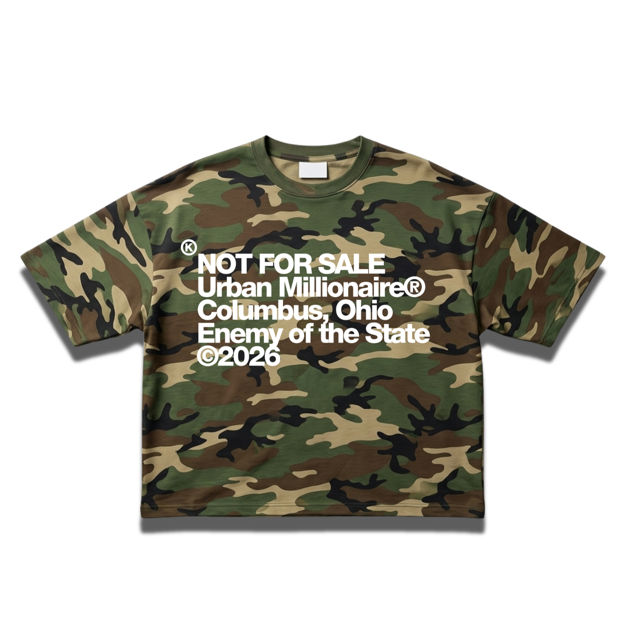 NOT FOR SALE TEE [CAMO]