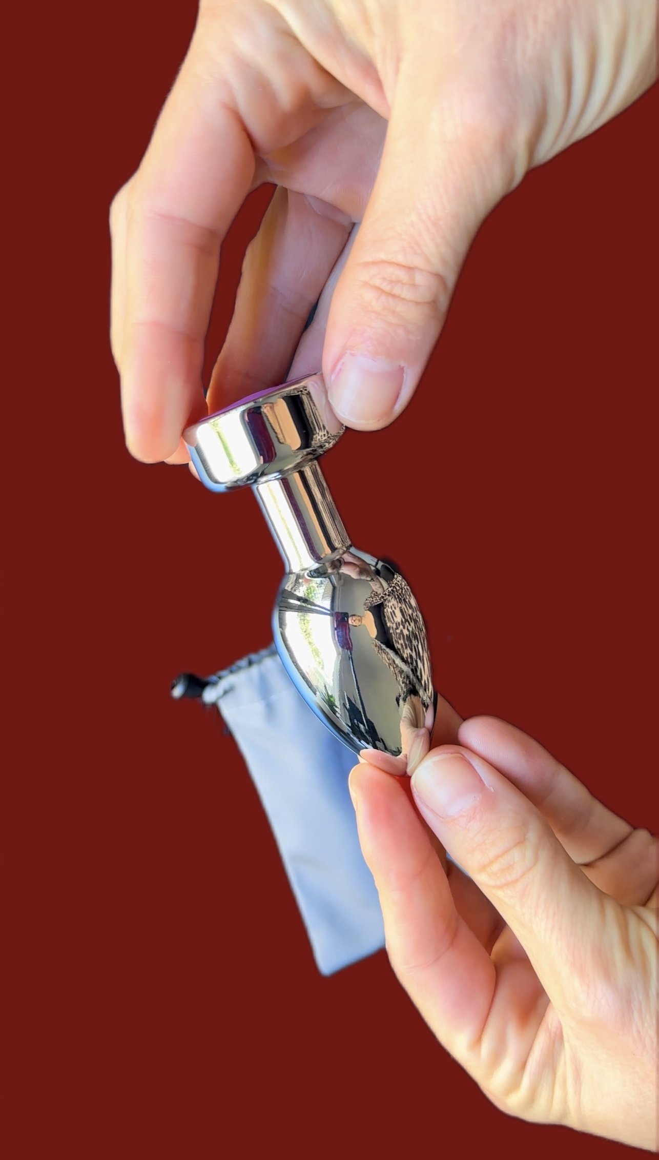 The vibro steel butt plug