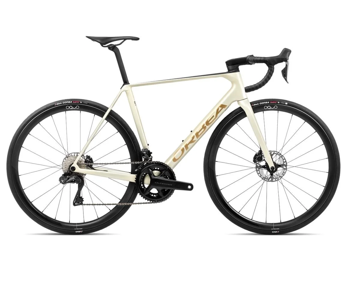 white orca carbon bike
