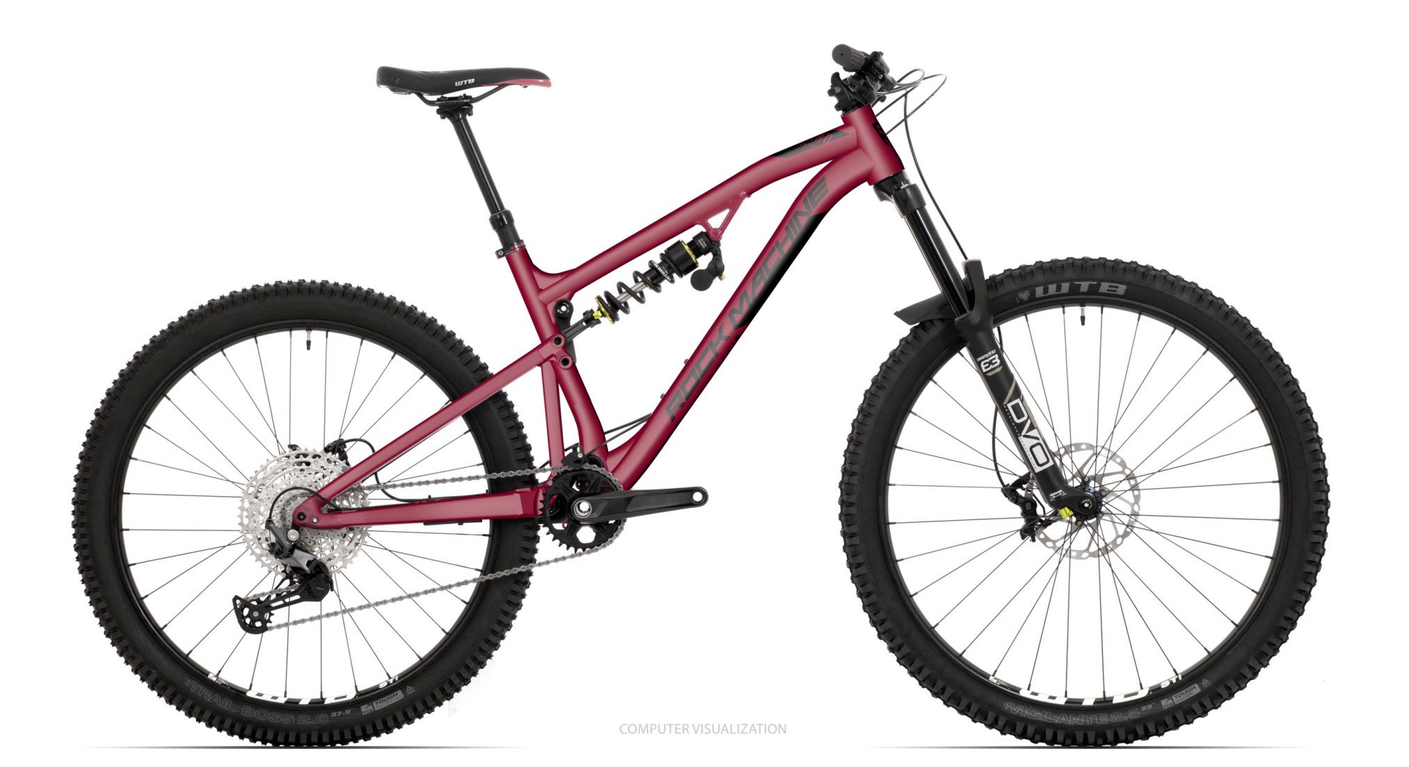 full-suspension enduro bicycle