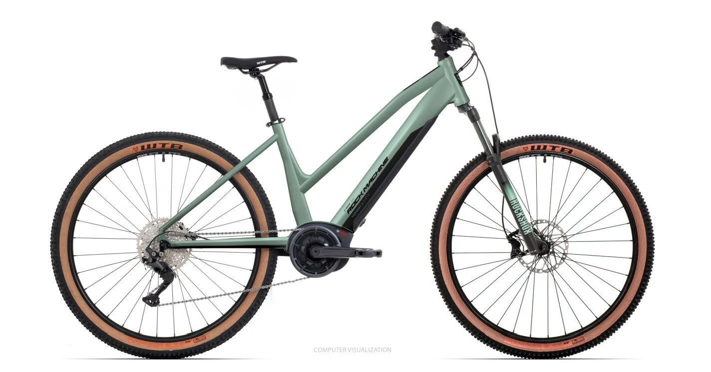 lady ebicycle, green