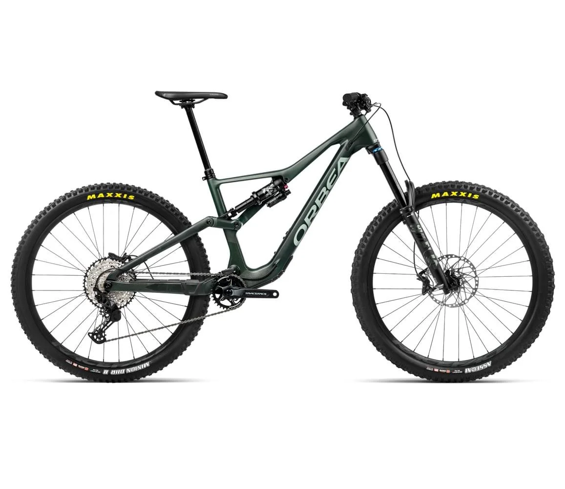 forest green carbon mtb for enduro