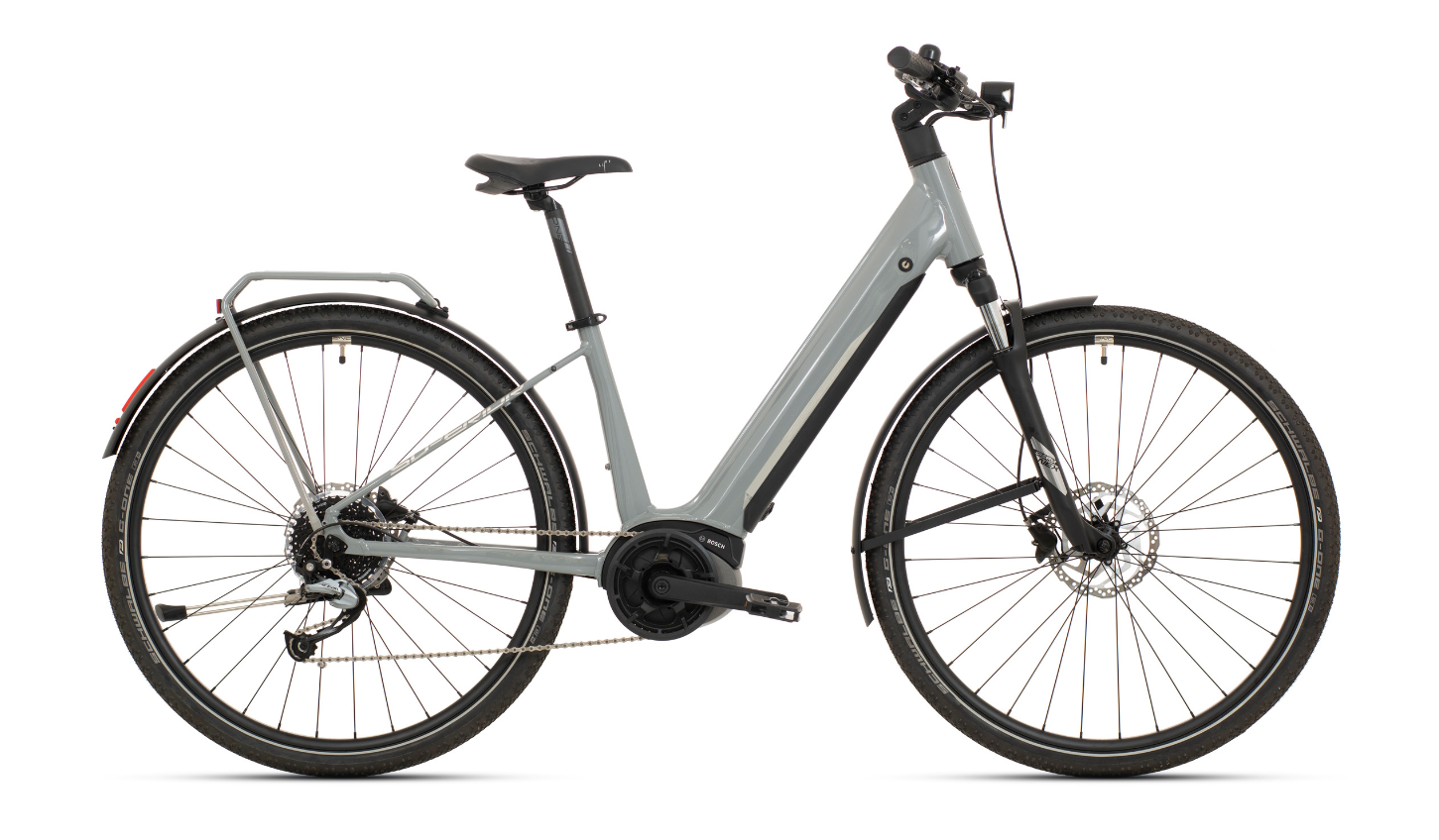 grey citybike electric