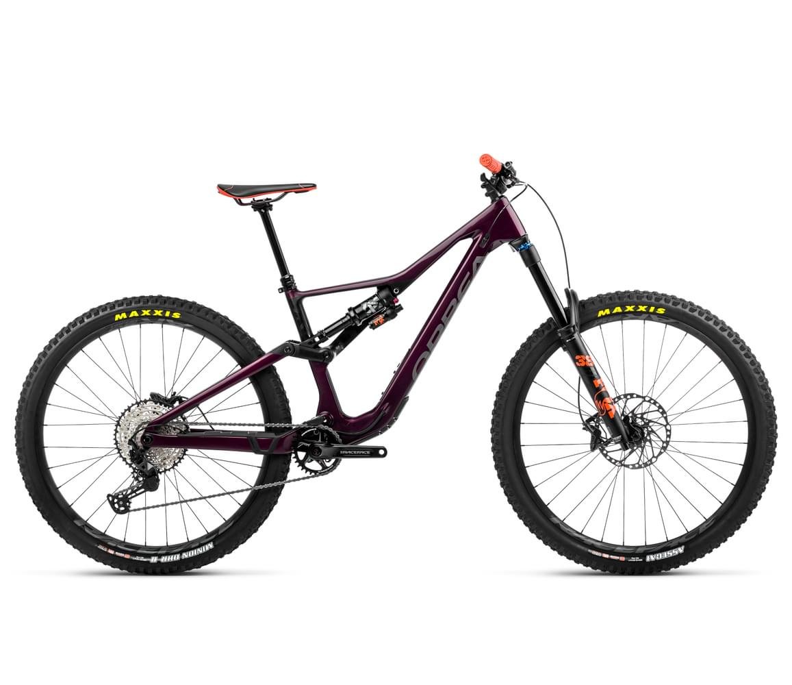 rallon mtb, full suspension, mulberry