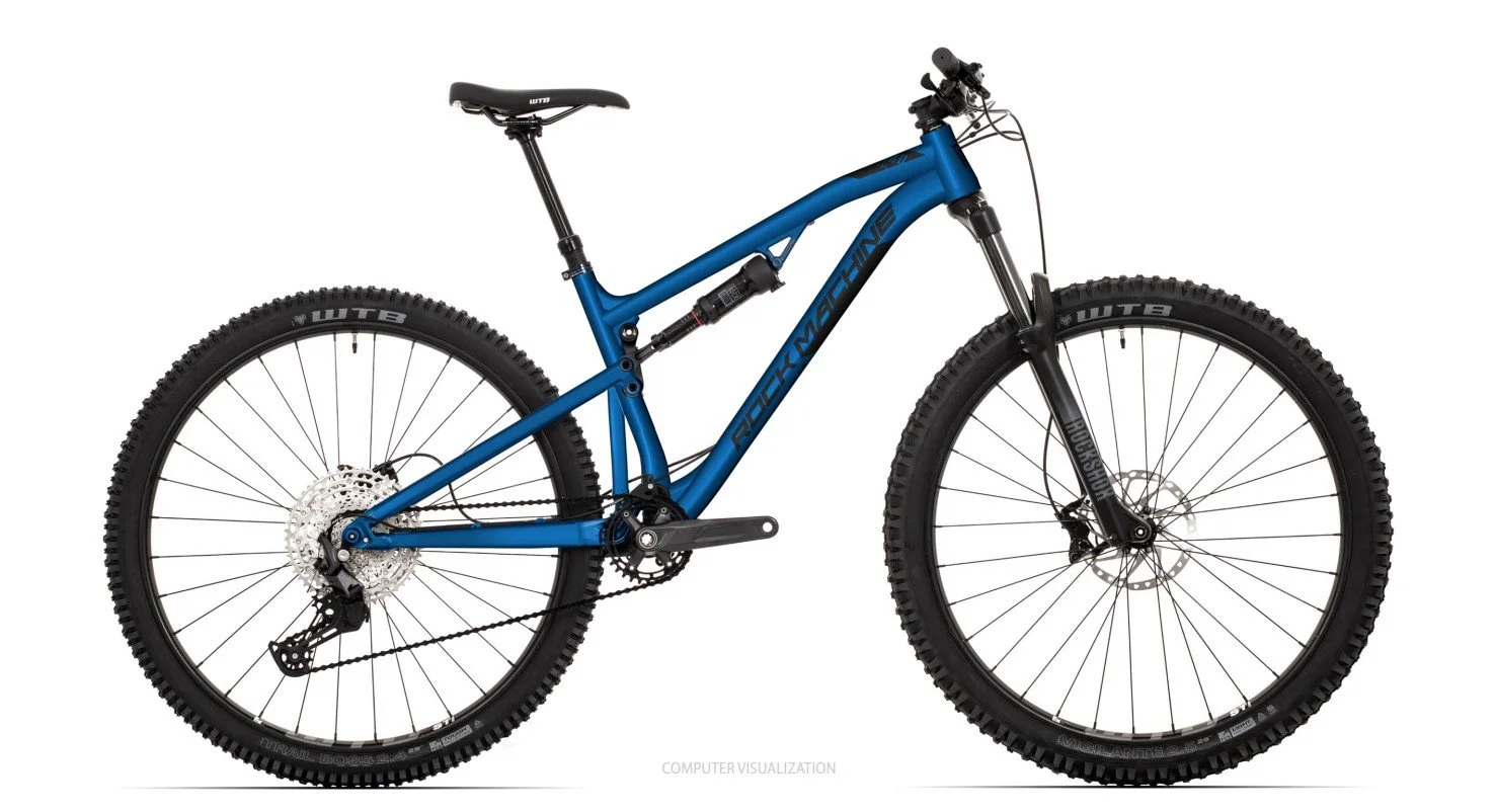 blizzard trl full suspension, blue