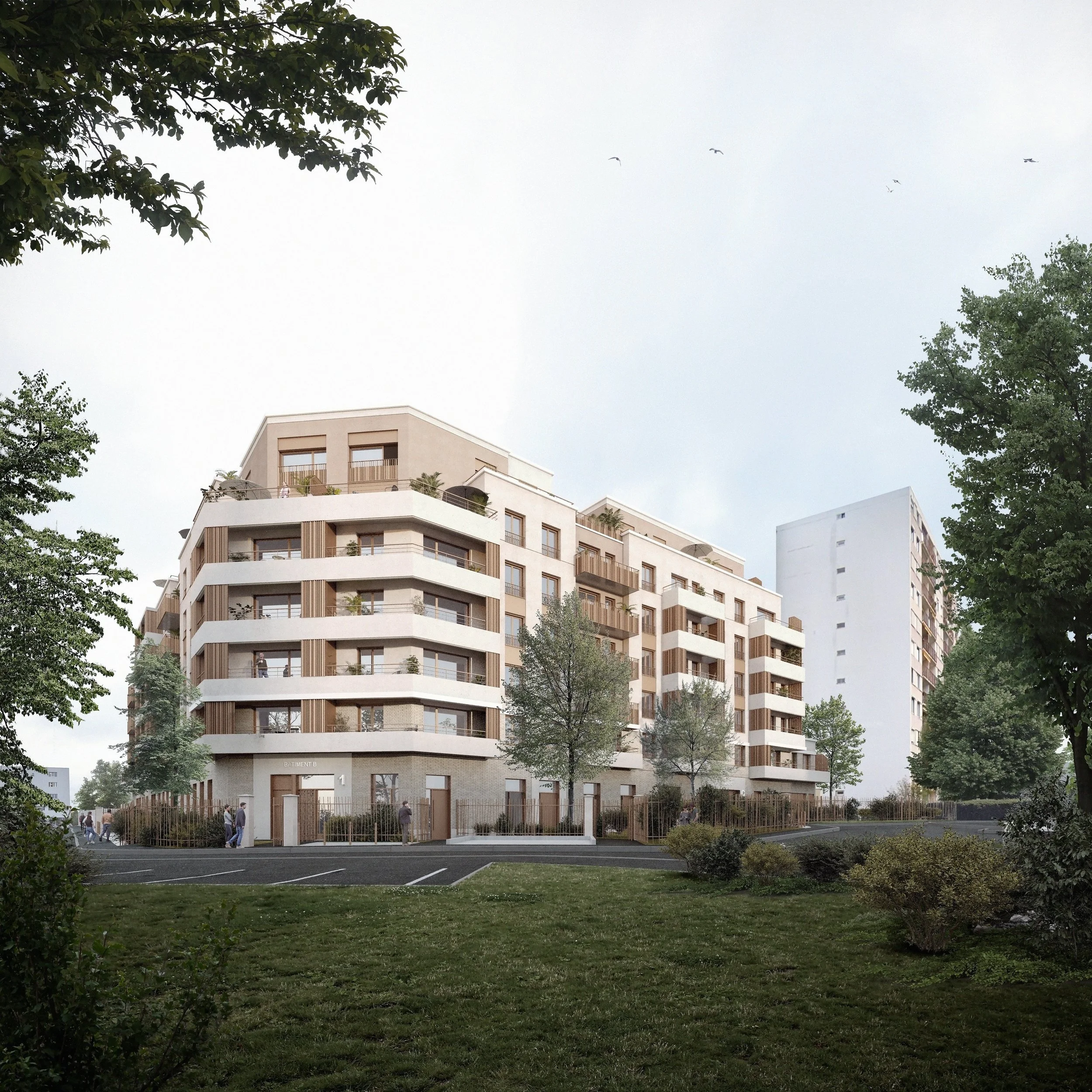 LANCTUIT Architecture - Rosny-sous-Bois - Hoffmann 