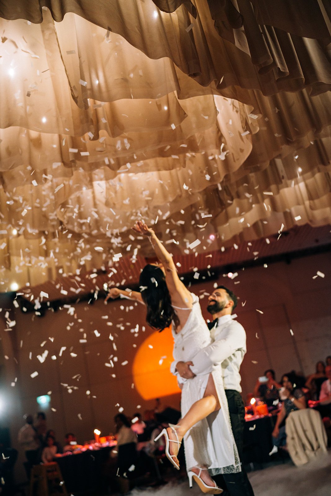 Ivy Ballroom and St Peter's Catholic Church Wedding | Sonia and Jason