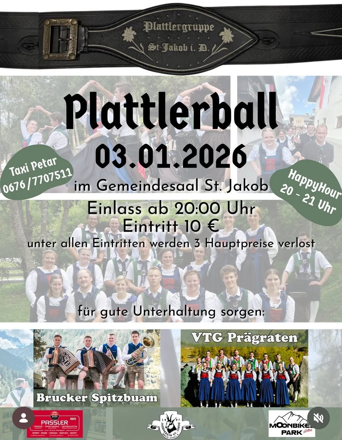 Plattlerball der VTG St. Jakob