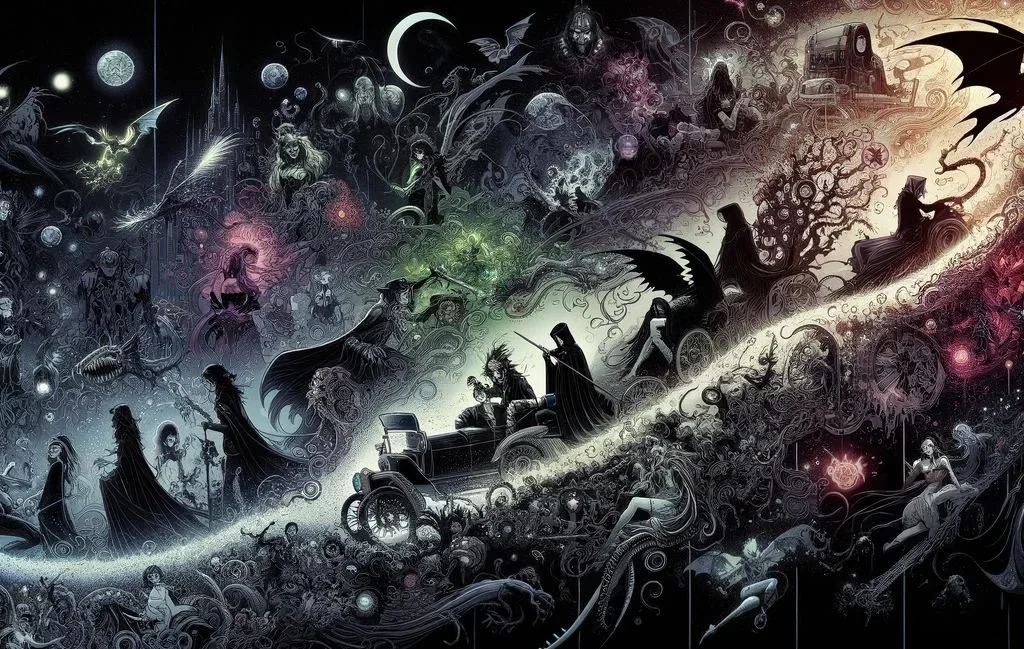 Dark Fantasy in Graphic Novels and Comics