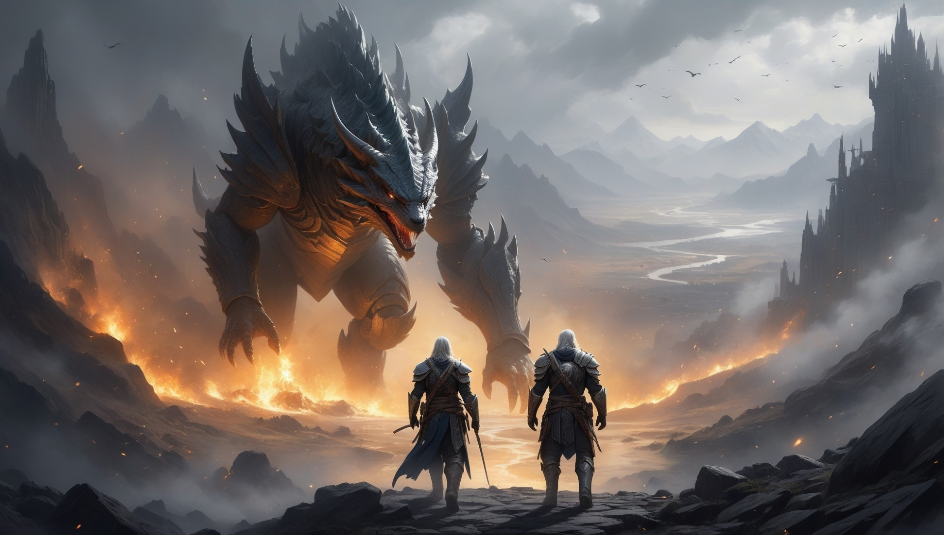 Epic Battles in High Fantasy: A Fusion of Magic and Might 7 Cindersworn Quest