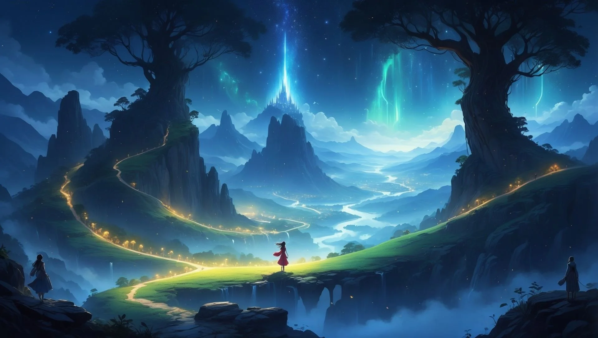 Stellar Valley Path of Wonder