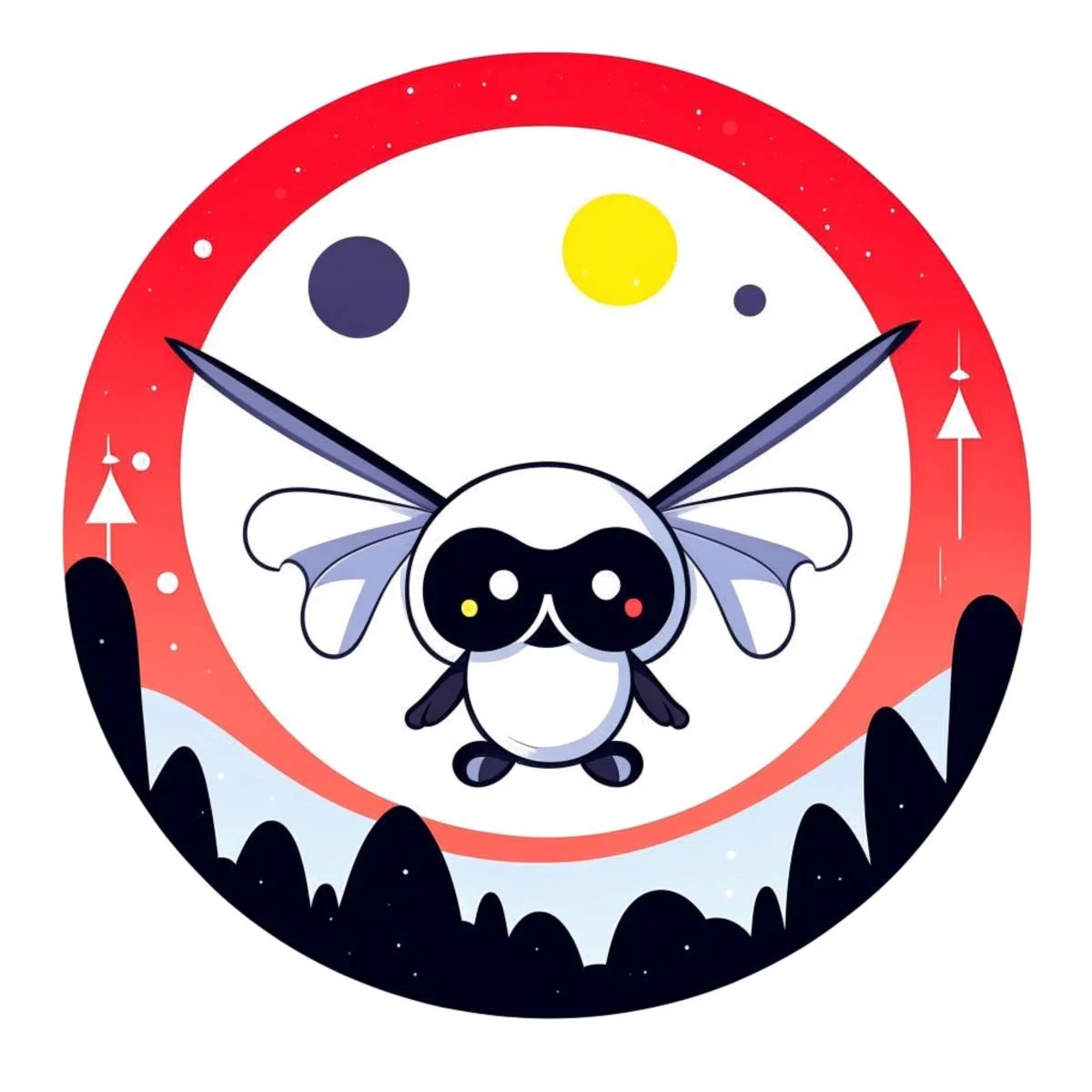 Celestial Dance of the Mothman