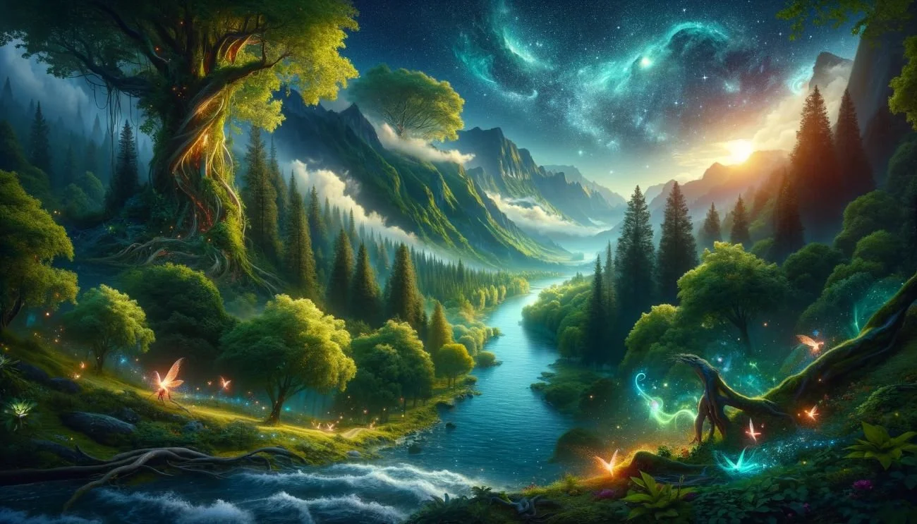 Landscapes in Magical Realism: Crafting Realms of Enchantment