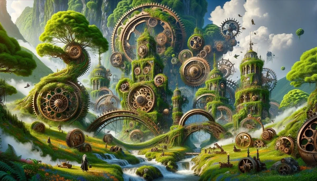 Steampunk Fantasy and Environmental Themes