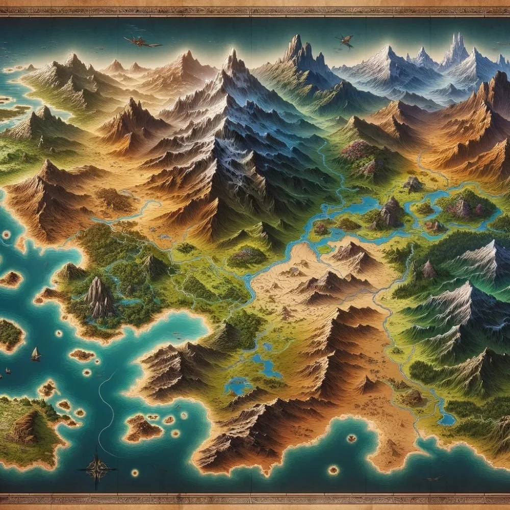 High Fantasy Maps Crafting Worlds for Immersion — Vestesta