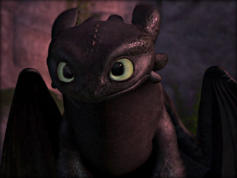 Toothless How to train your dragon