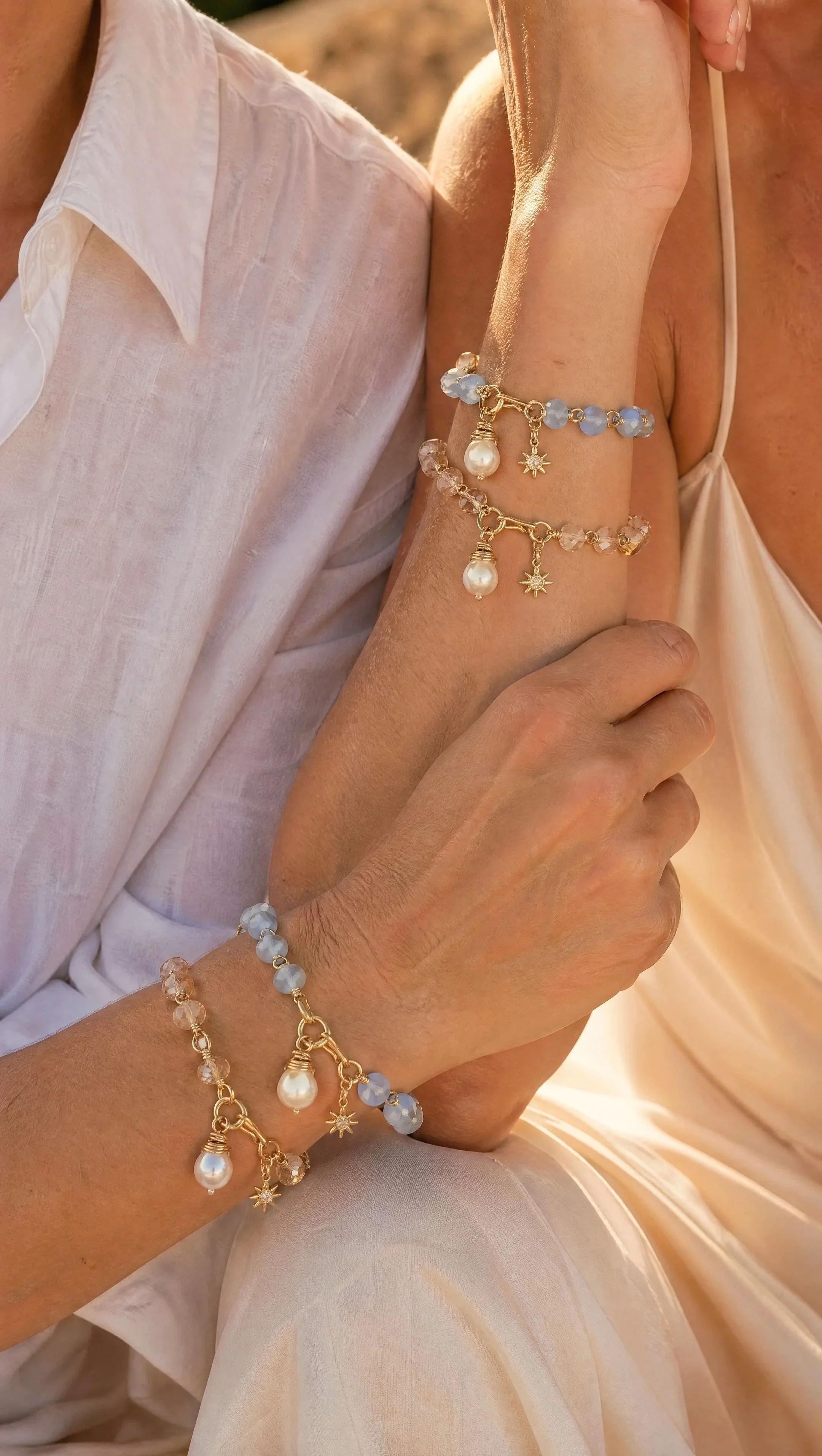 aquamarine+and+champagne+quartz+bracelets.jpg