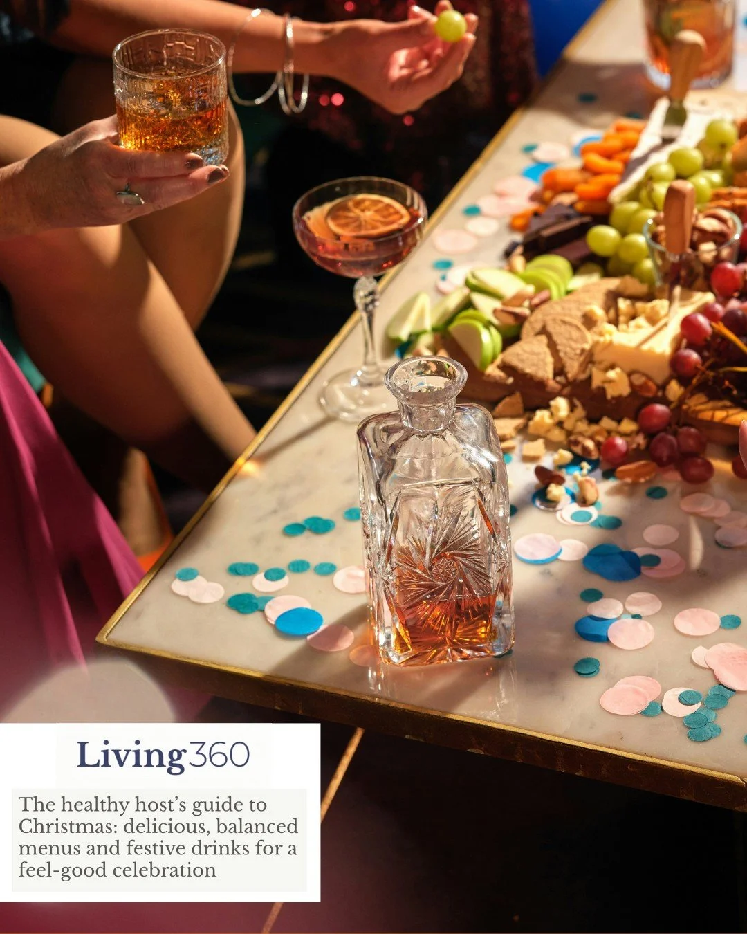 If you&rsquo;re hosting this year and want everyone to leave happy - not heavy - think balance, not restriction: build the plate around colour, fibre, protein, and flavour, and let the indulgent bits be intentional :)

"With a few clever swaps a